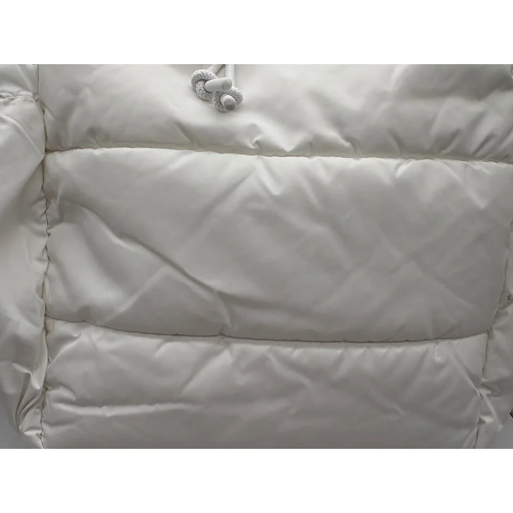 OFFLINE By Aerie Puff Love Backpack White Quilted Puffer School Gym Travel Bag